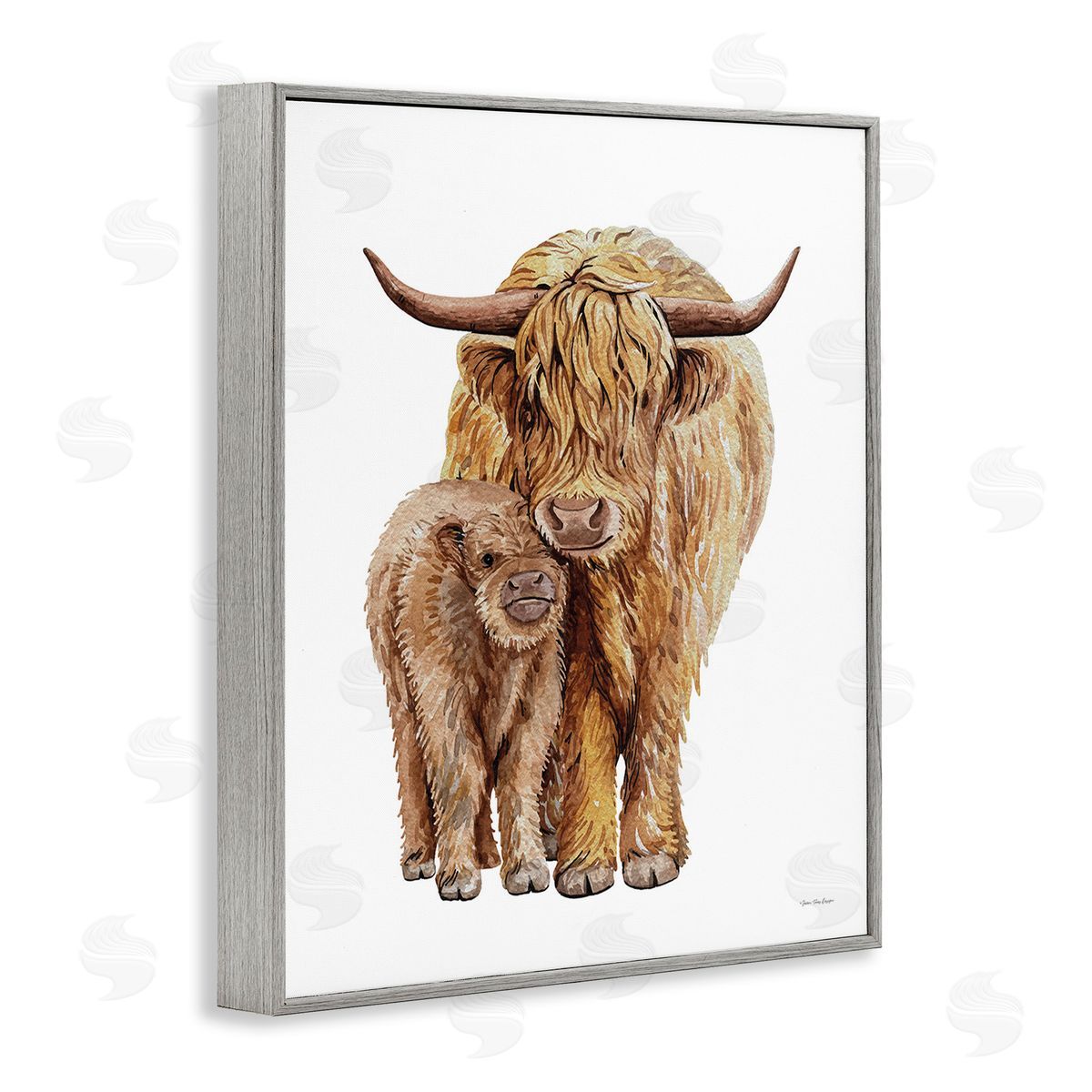 Seven Trees Design Minimal Cattle & Calf