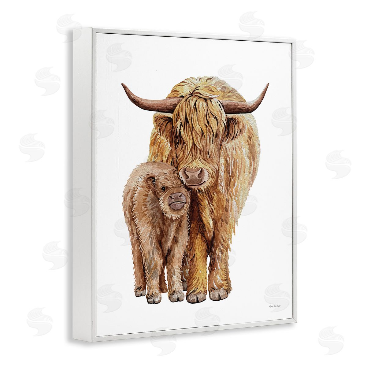 Seven Trees Design Minimal Cattle & Calf