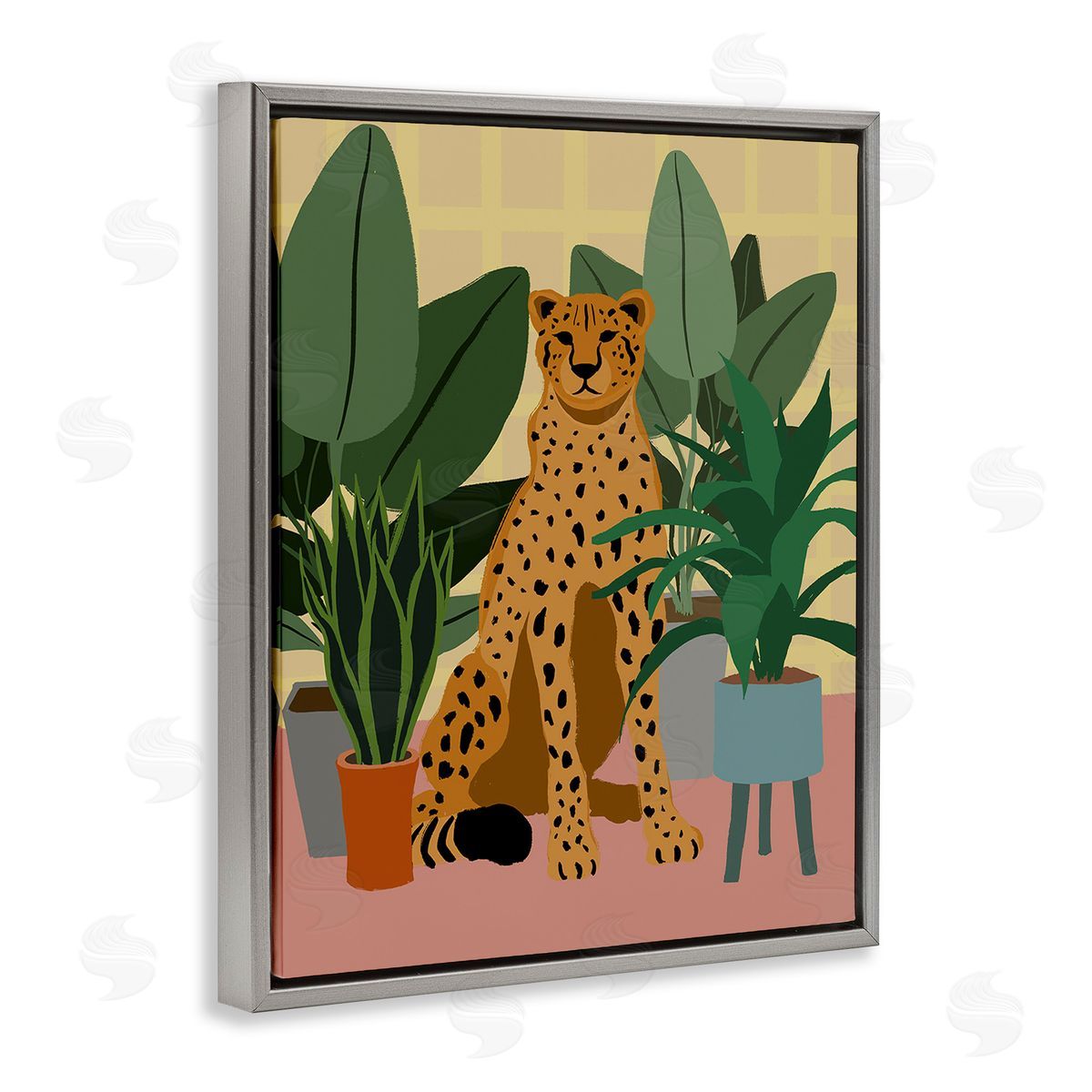 Elizabeth Medley Modern Leopard & Plants