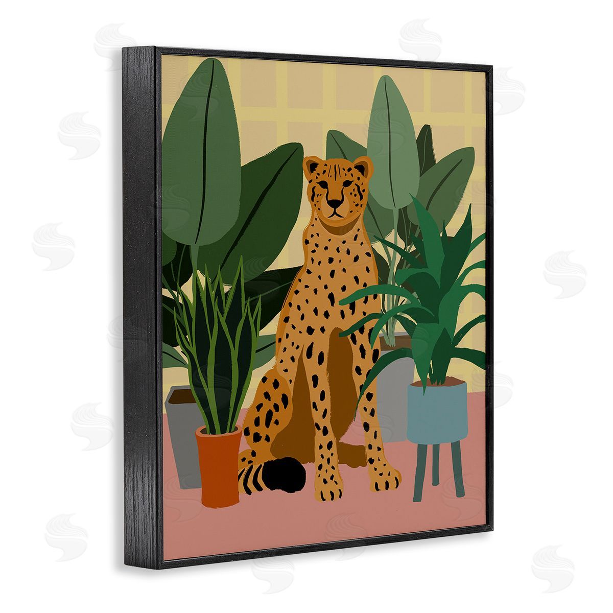 Elizabeth Medley Modern Leopard & Plants
