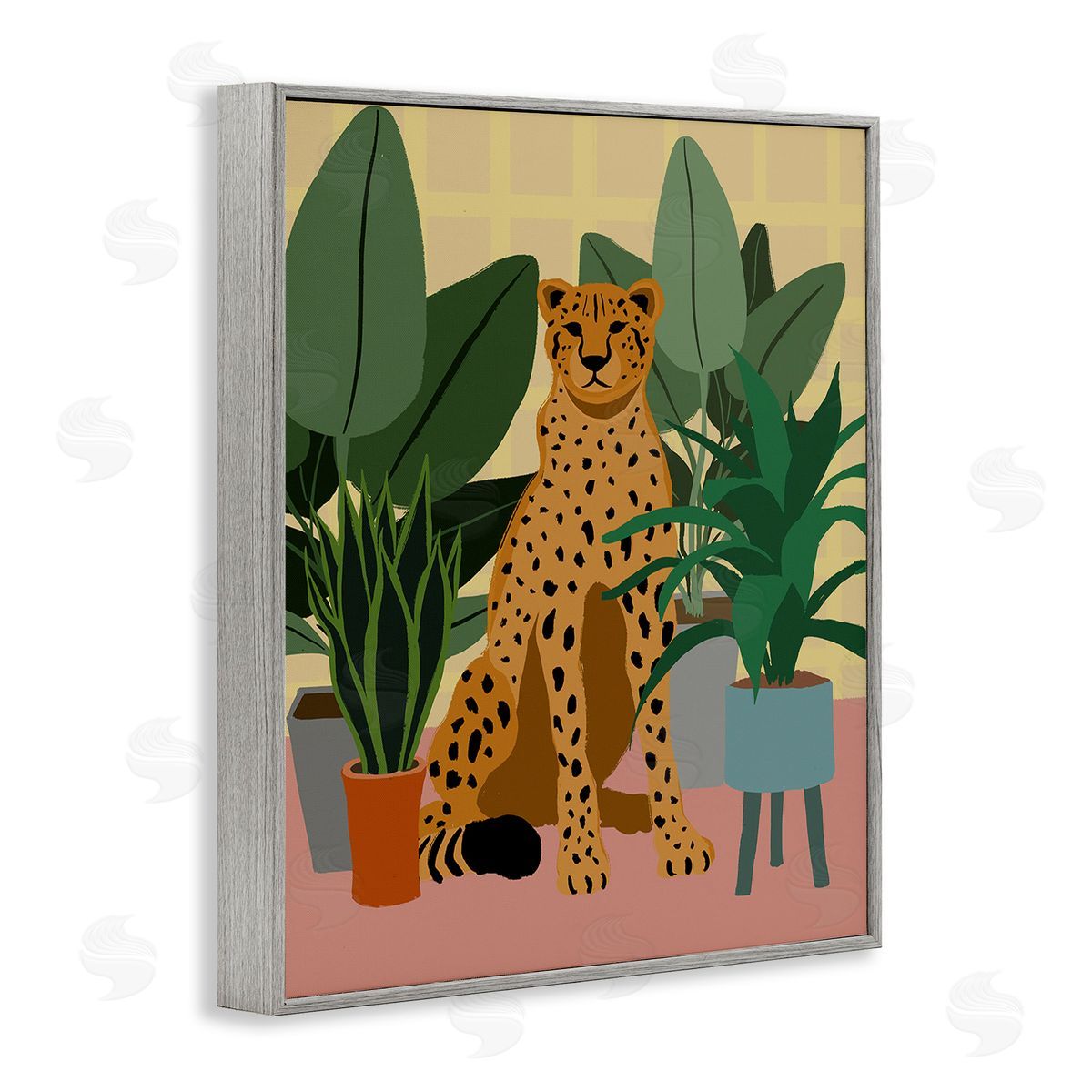 Elizabeth Medley Modern Leopard & Plants