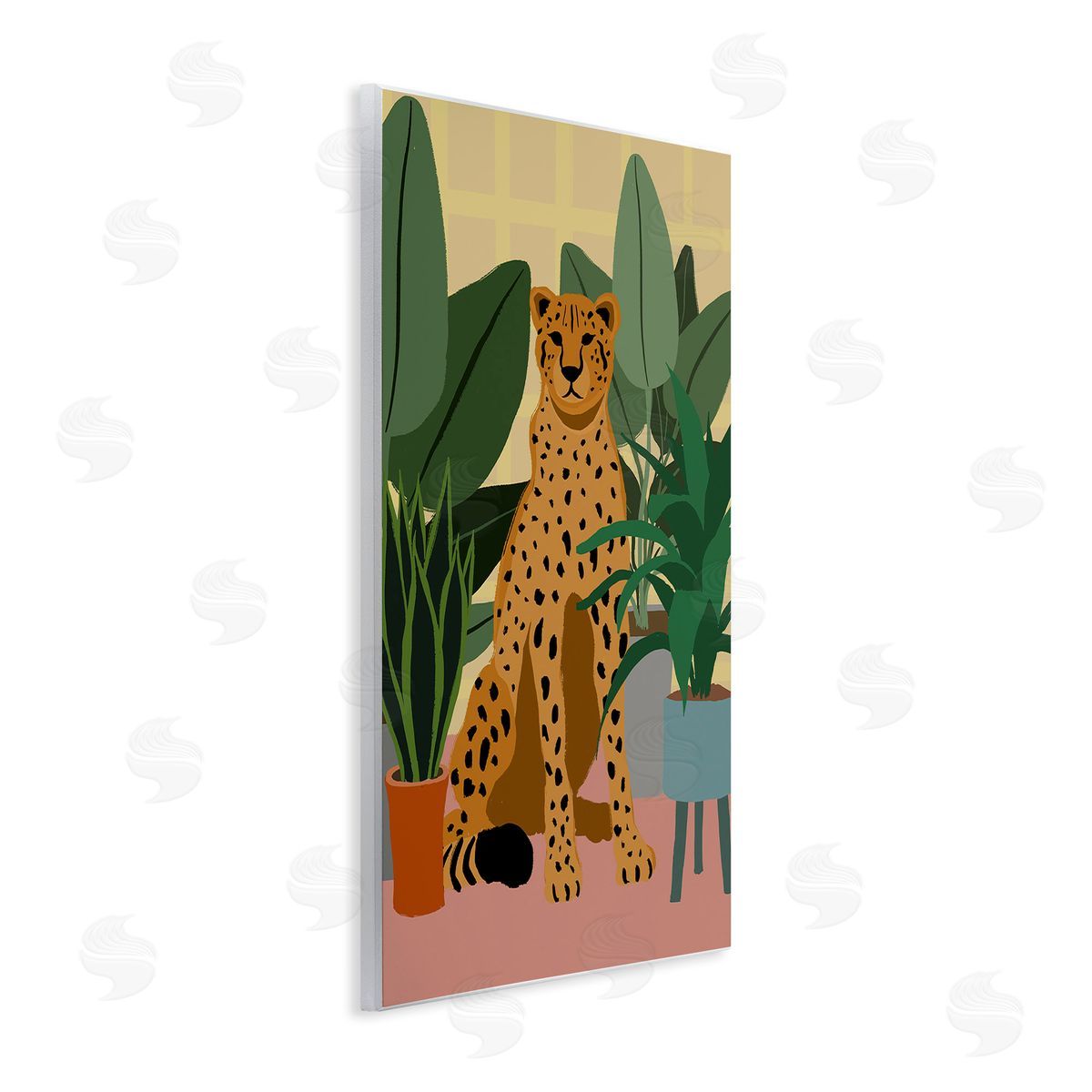 Elizabeth Medley Modern Leopard & Plants