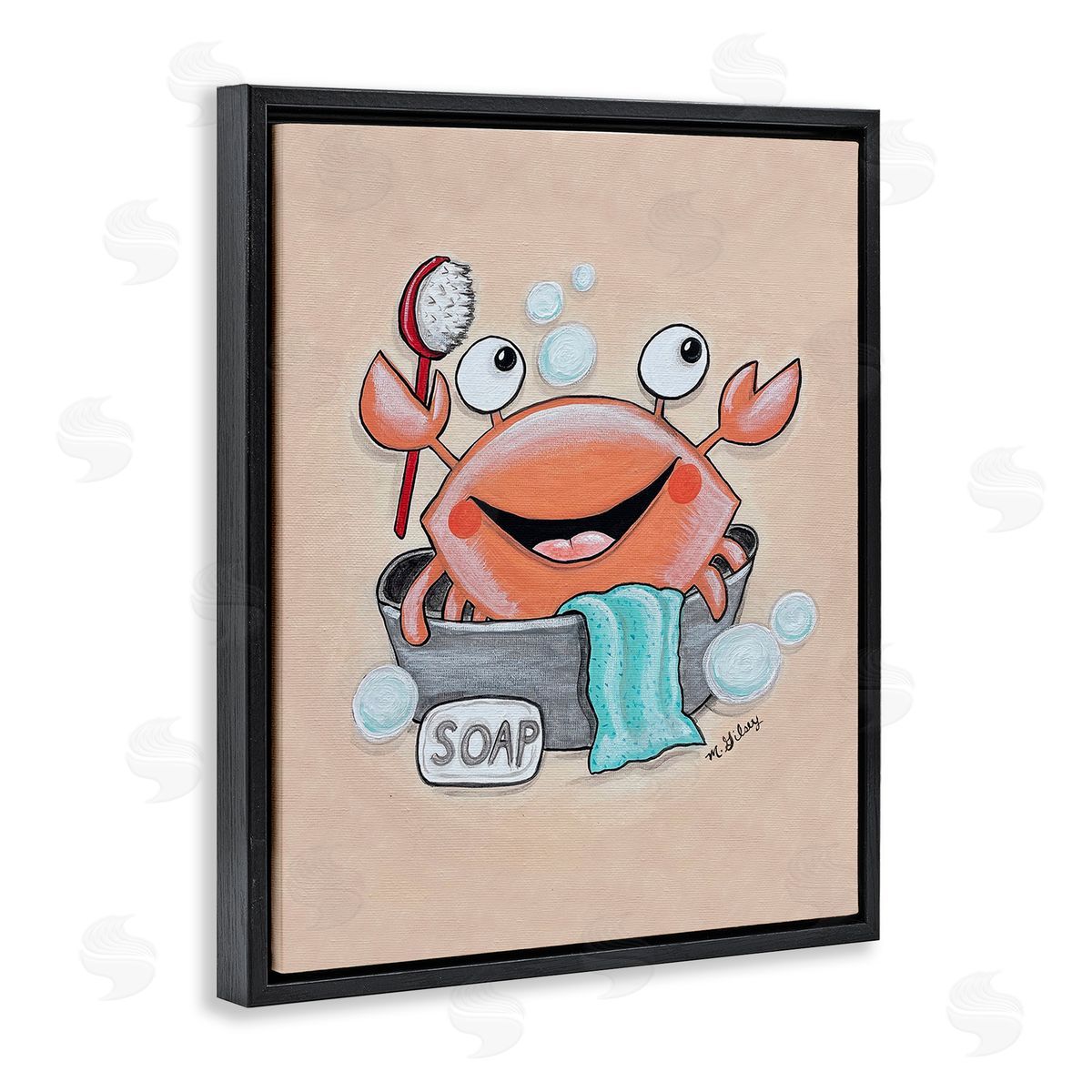 Michelle Gilsey Happy Crab Bathing