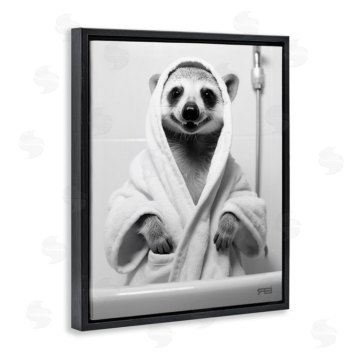RB Animal in Bathroom Robe