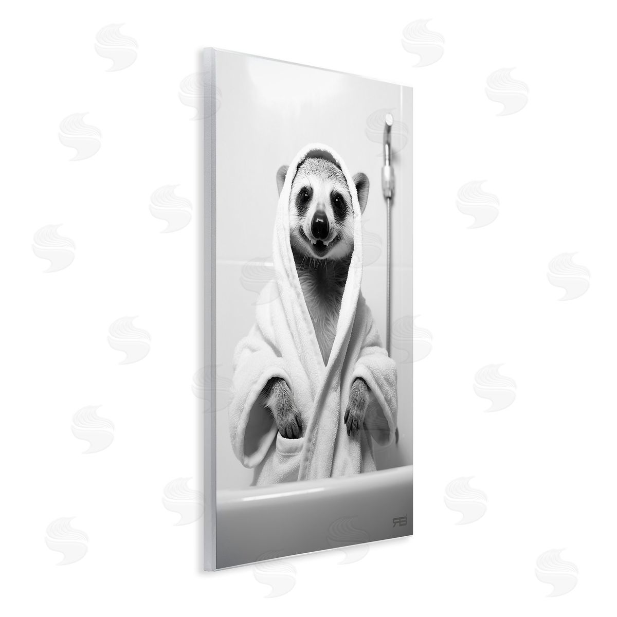 RB Animal in Bathroom Robe