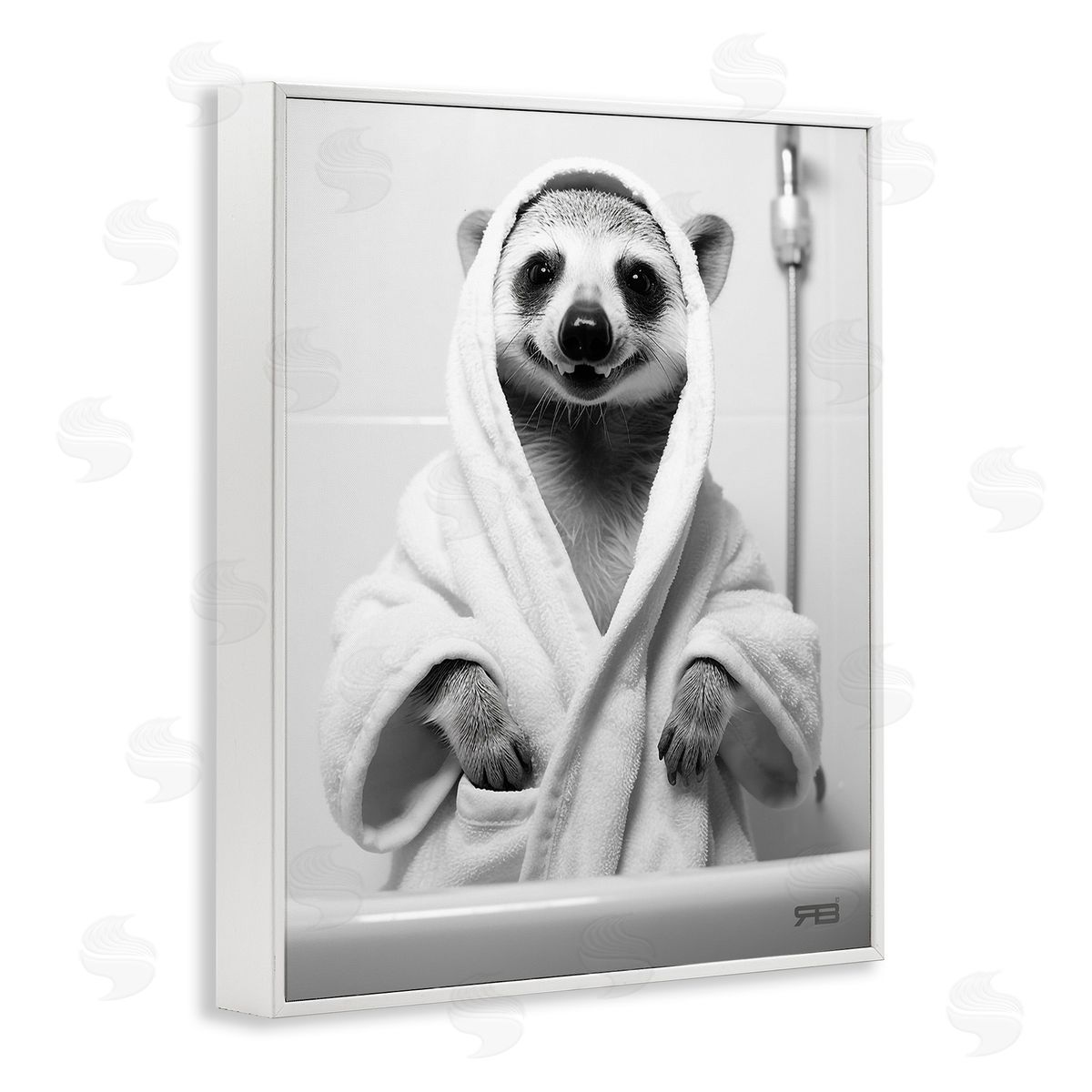 RB Animal in Bathroom Robe