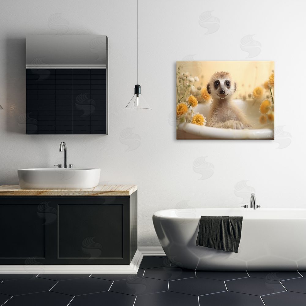 RB Meerkat & Floral Bath