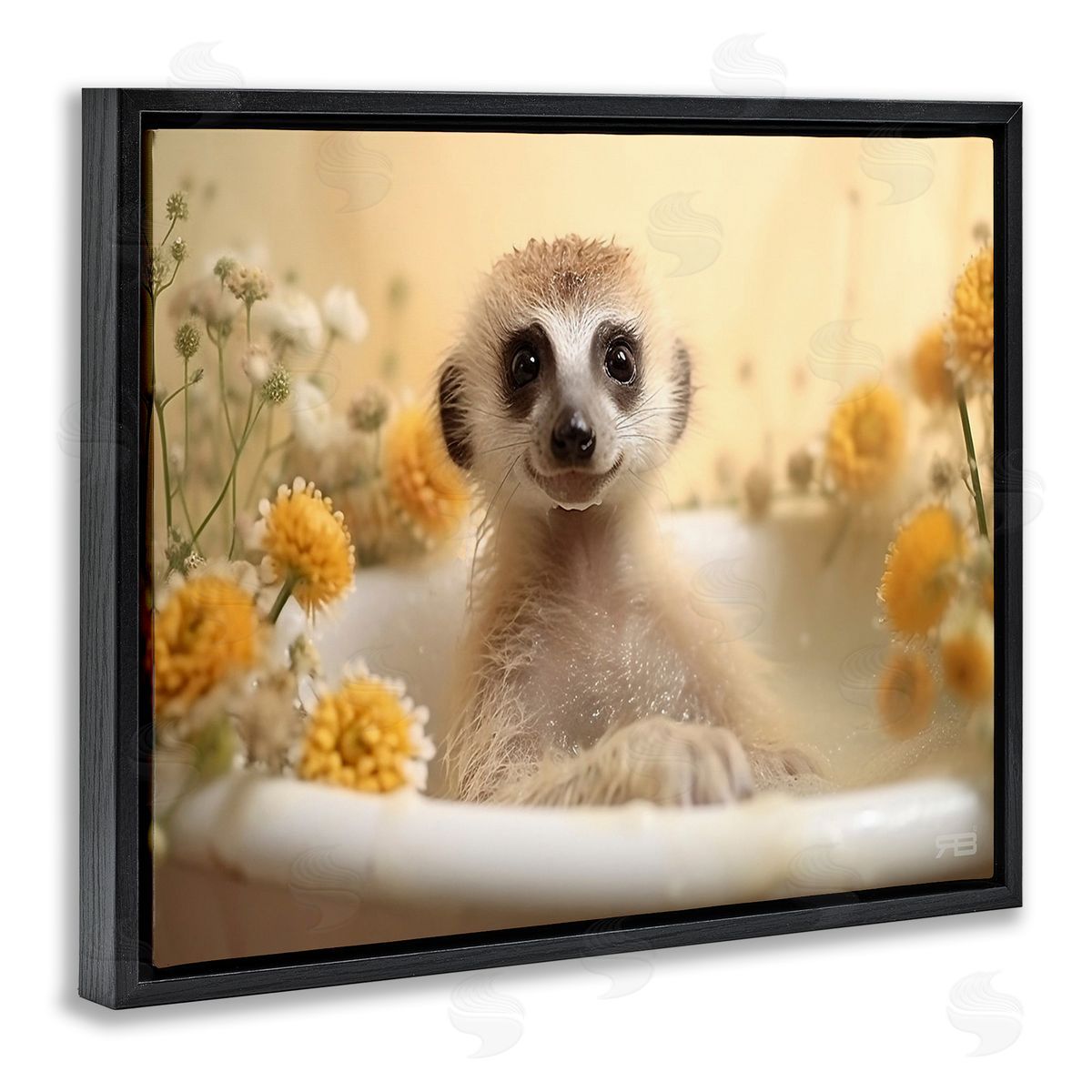 RB Meerkat & Floral Bath