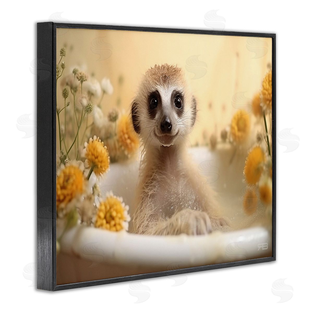 RB Meerkat & Floral Bath