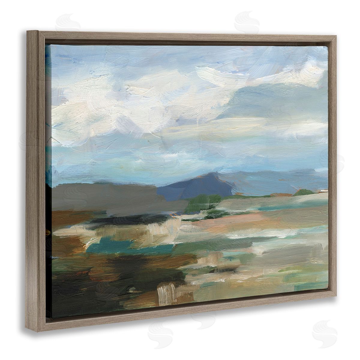 Ethan Harper Abstract Cloudy Mountains