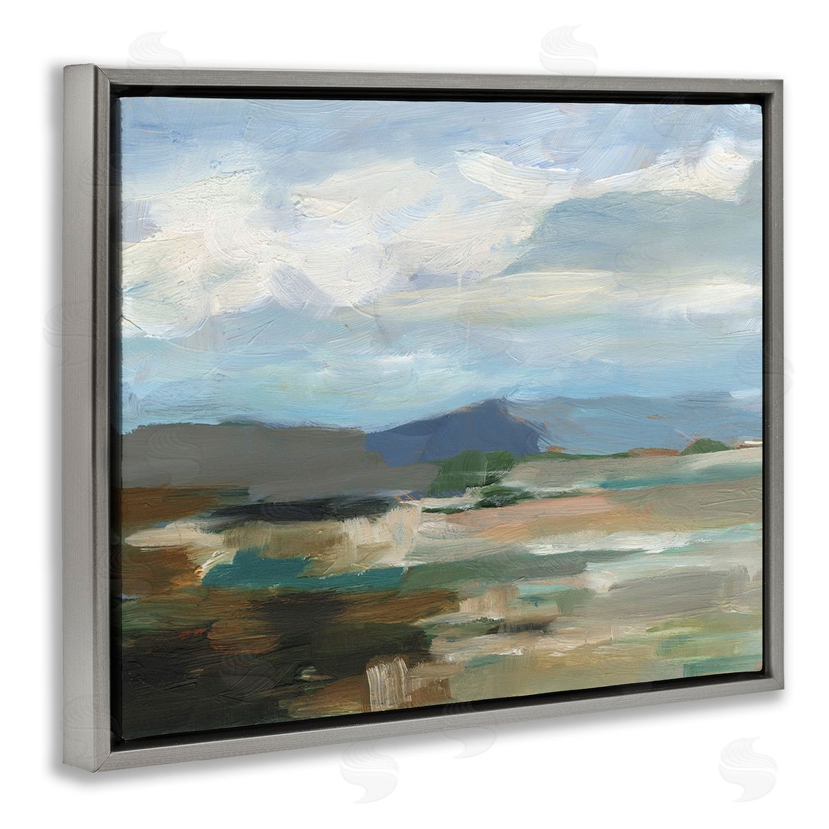 Ethan Harper Abstract Cloudy Mountains