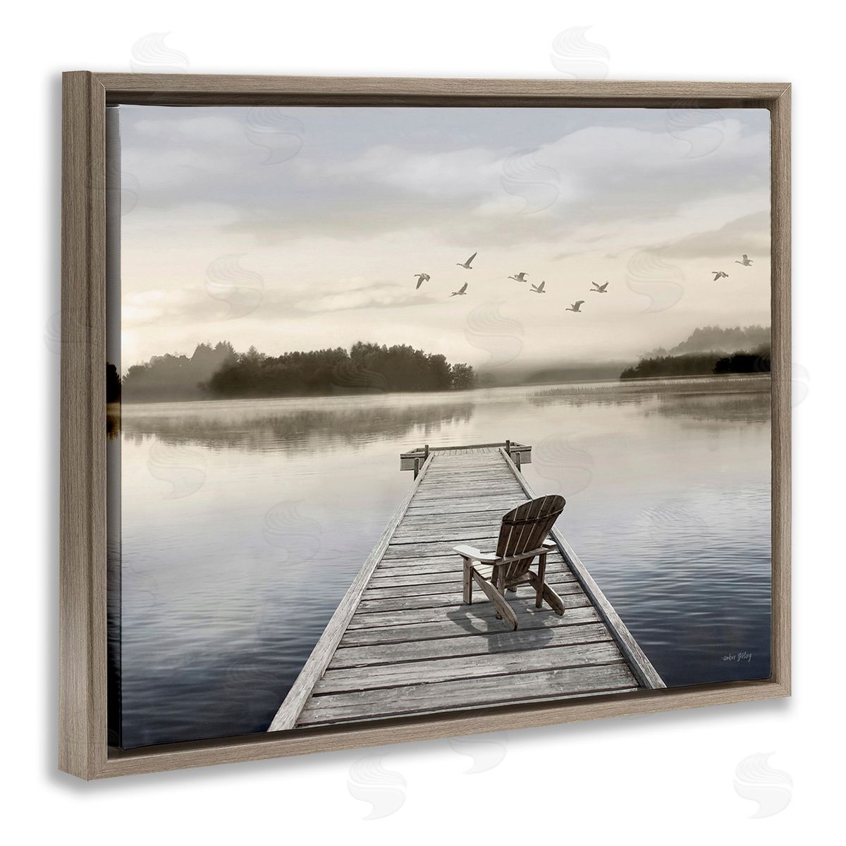 Amber Sterling Beach Chair on Dock