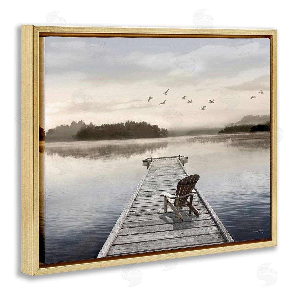 Amber Sterling Beach Chair on Dock