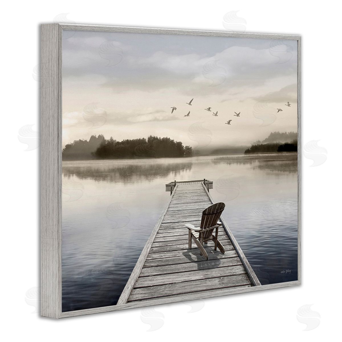 Amber Sterling Beach Chair on Dock