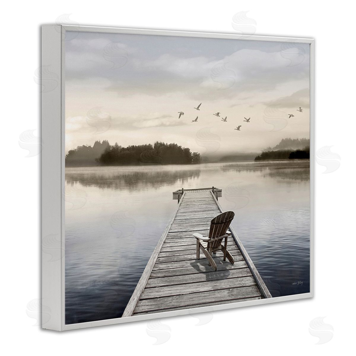 Amber Sterling Beach Chair on Dock