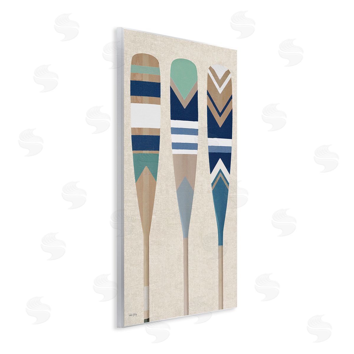 Amber Sterling Boat Oar Trio