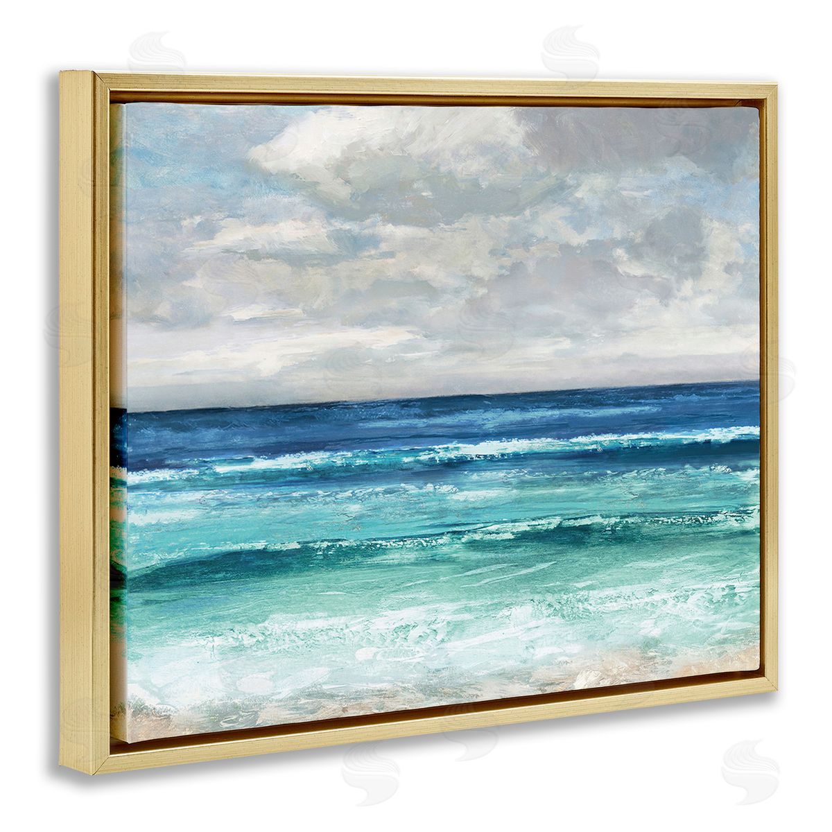 Amber Sterling Abstract Beach Clouds