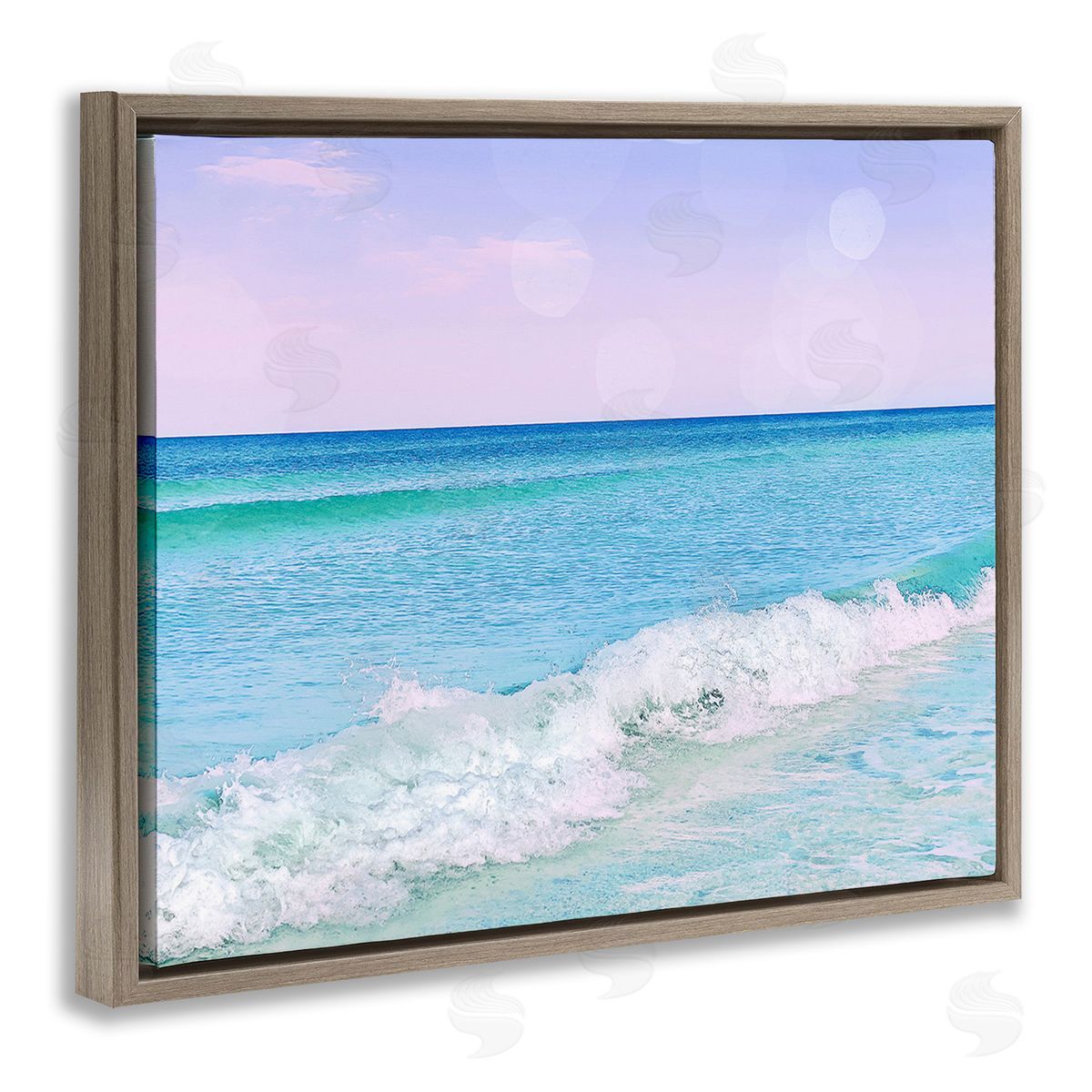 Christine Zalewski Beach with Pastel Sky