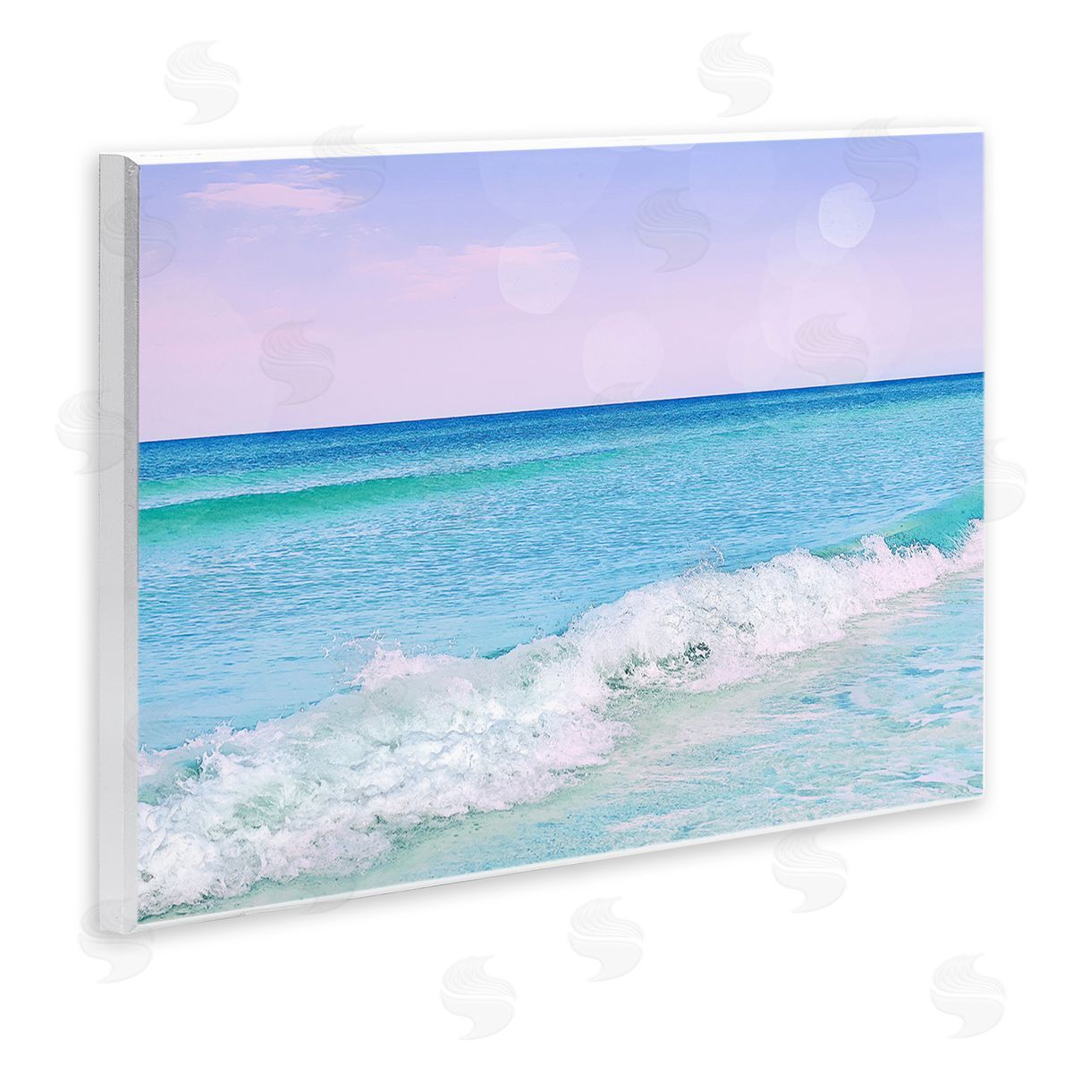 Christine Zalewski Beach with Pastel Sky