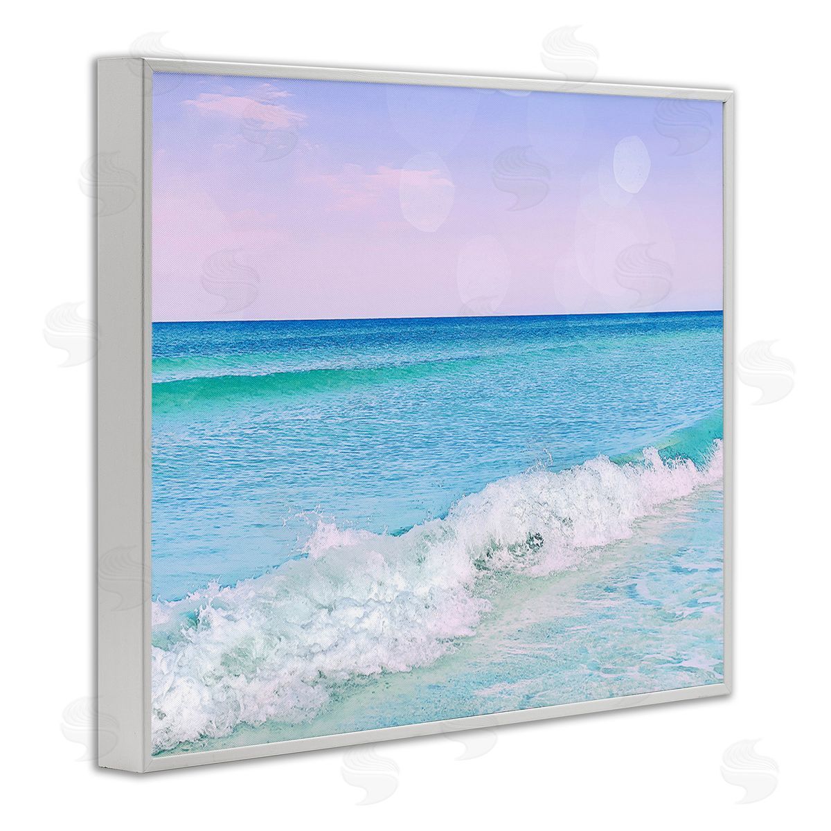 Christine Zalewski Beach with Pastel Sky