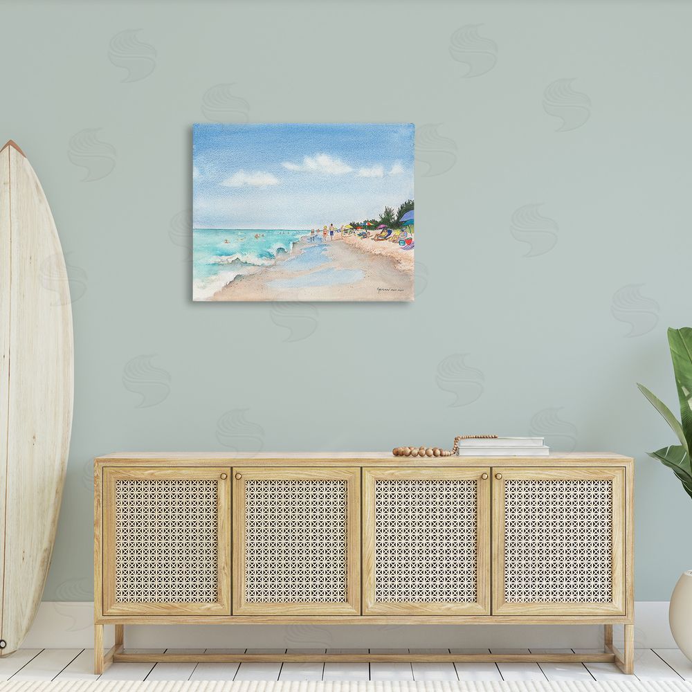 Christine Reichow Traditional Beachgoers View