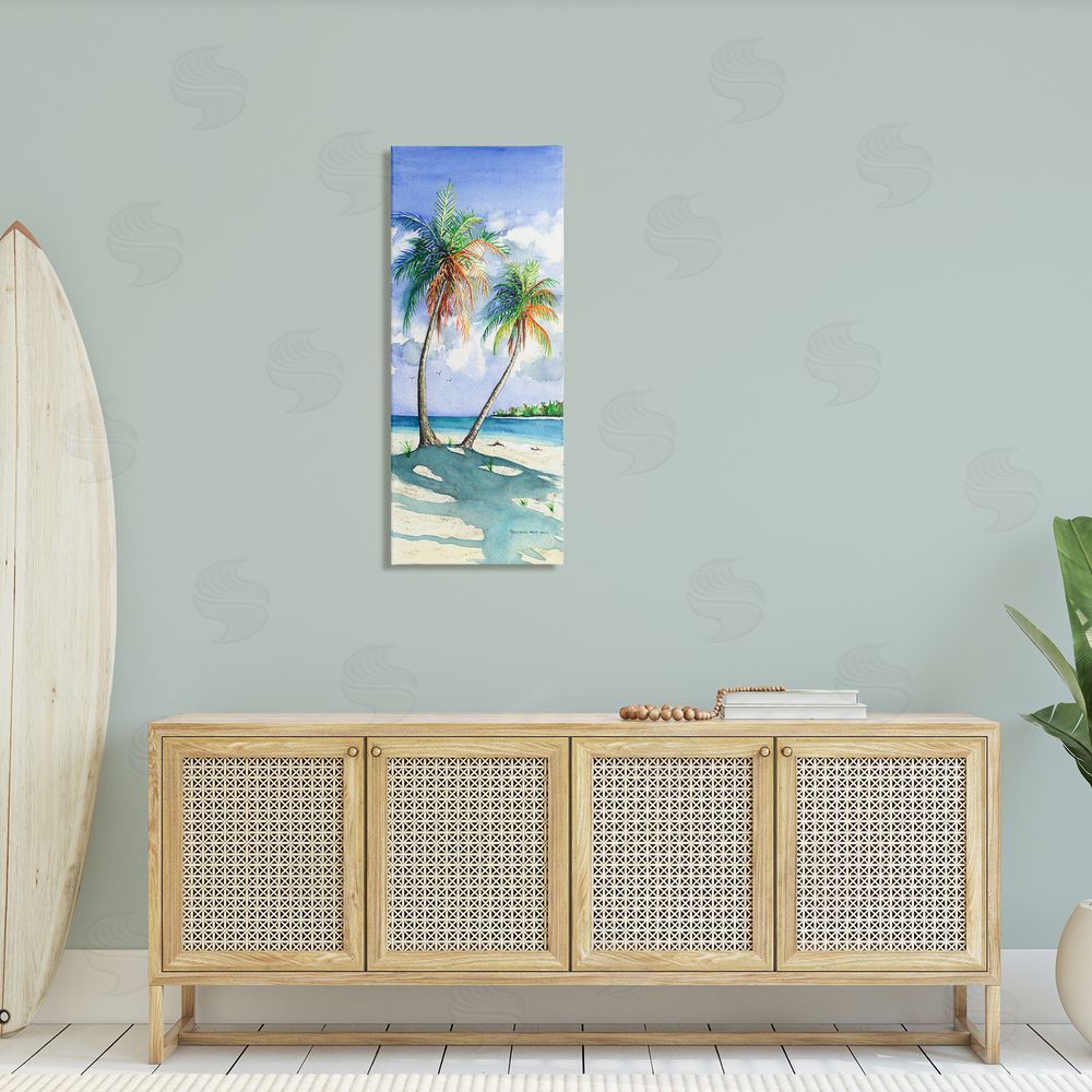 Christine Reichow Sunlit Palm Trees