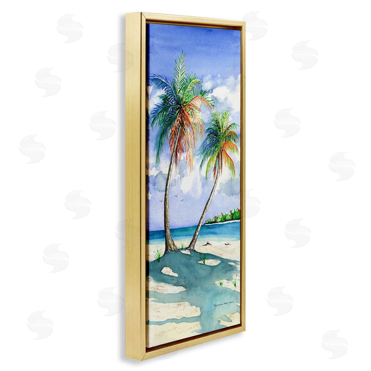 Christine Reichow Sunlit Palm Trees