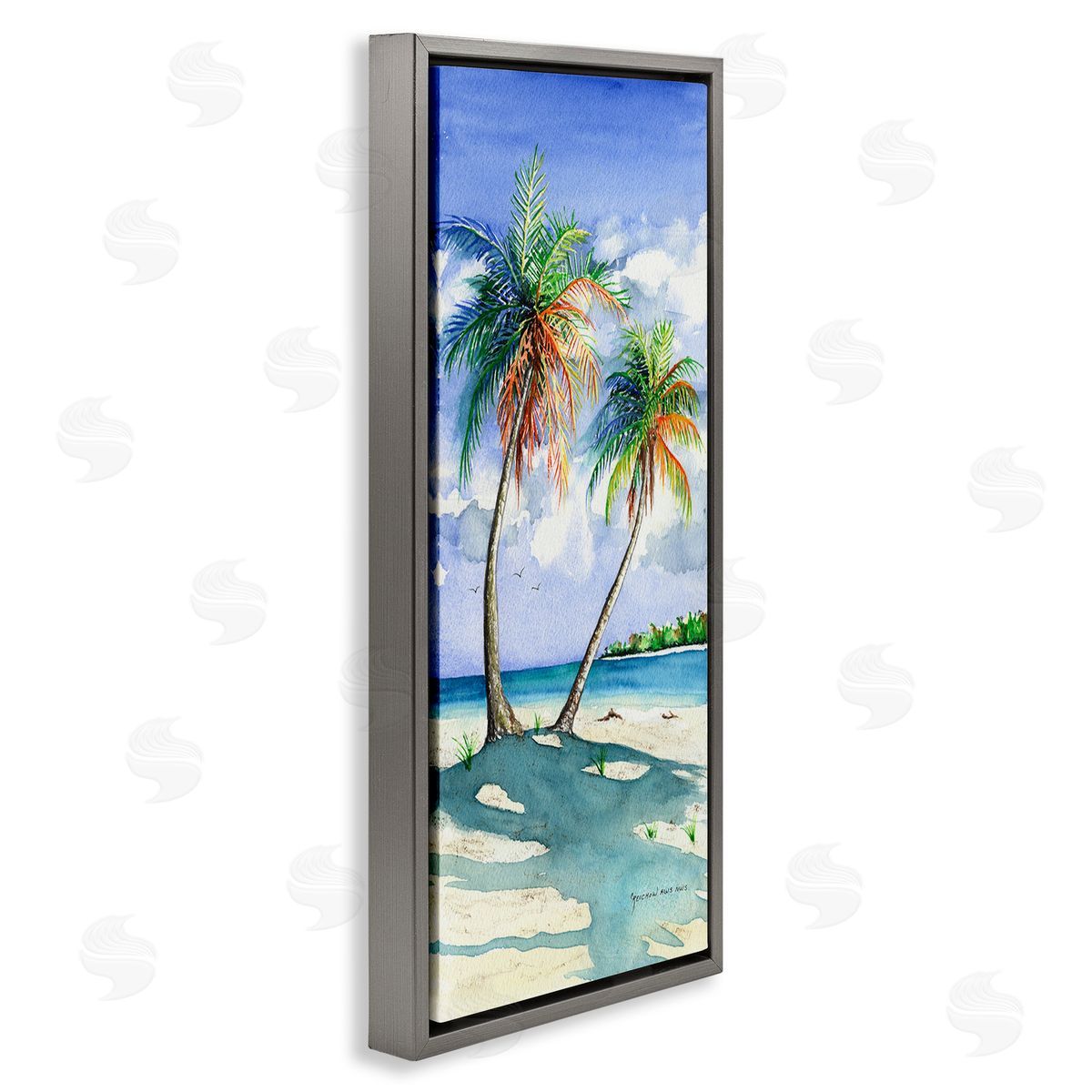 Christine Reichow Sunlit Palm Trees