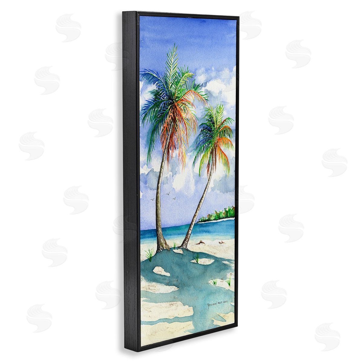 Christine Reichow Sunlit Palm Trees