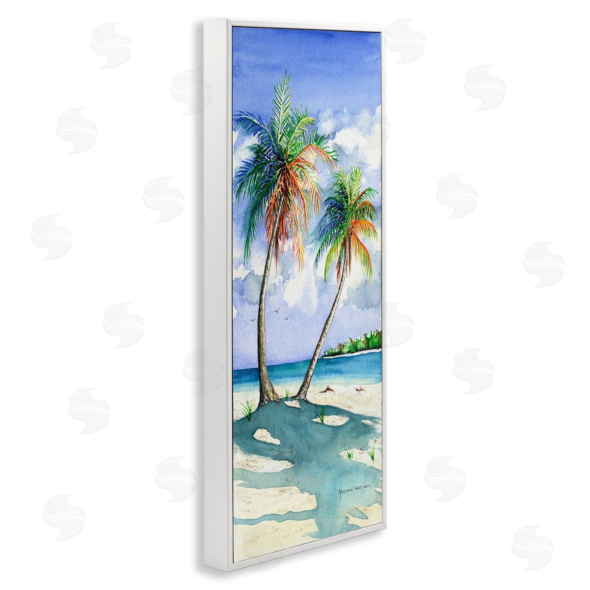 Christine Reichow Sunlit Palm Trees