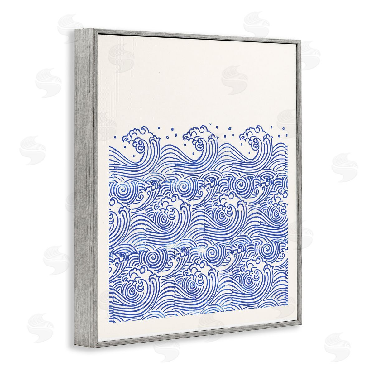 Marie le Moal Abstract Curving Waves