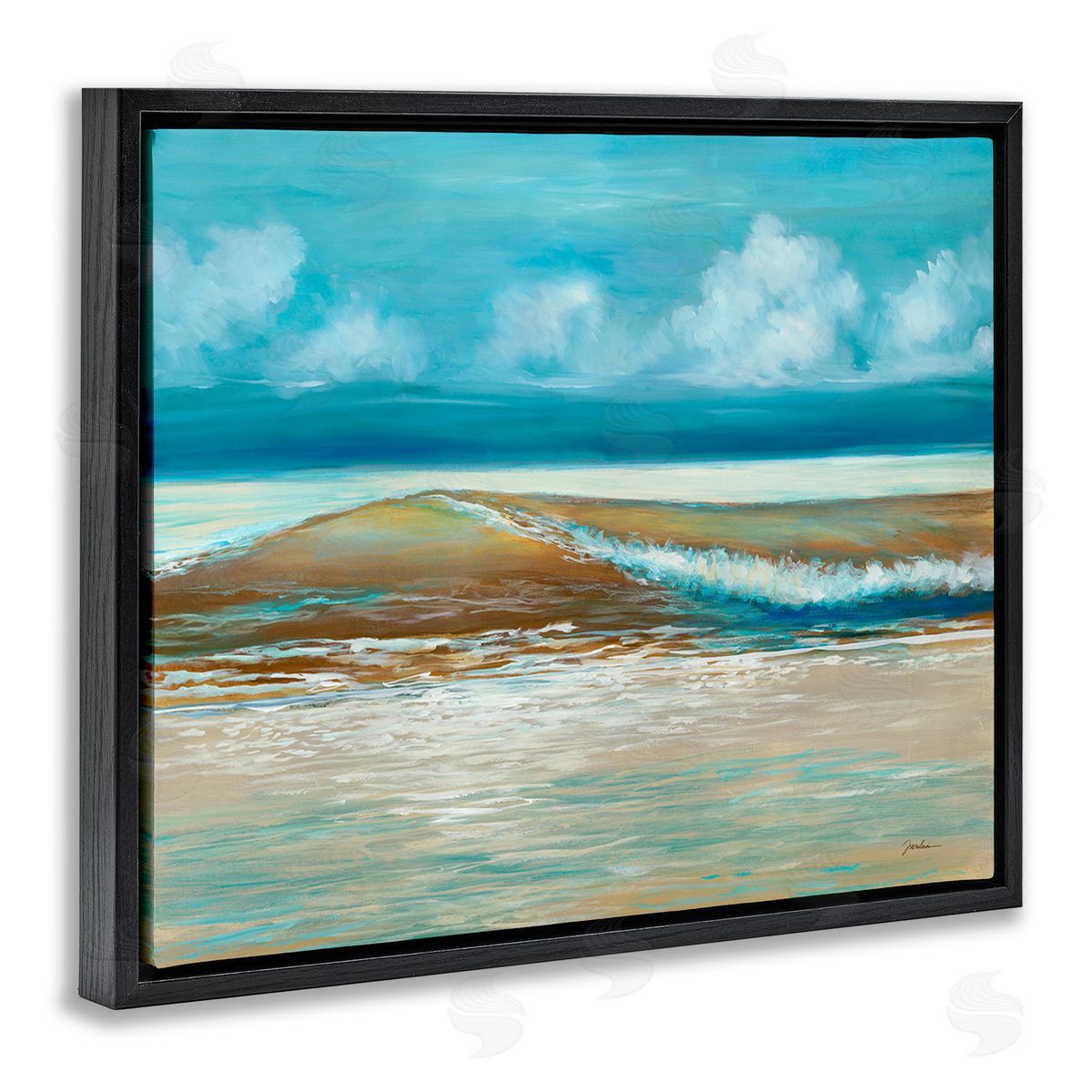 Liz Jardine Modern Rolling Sea Waves