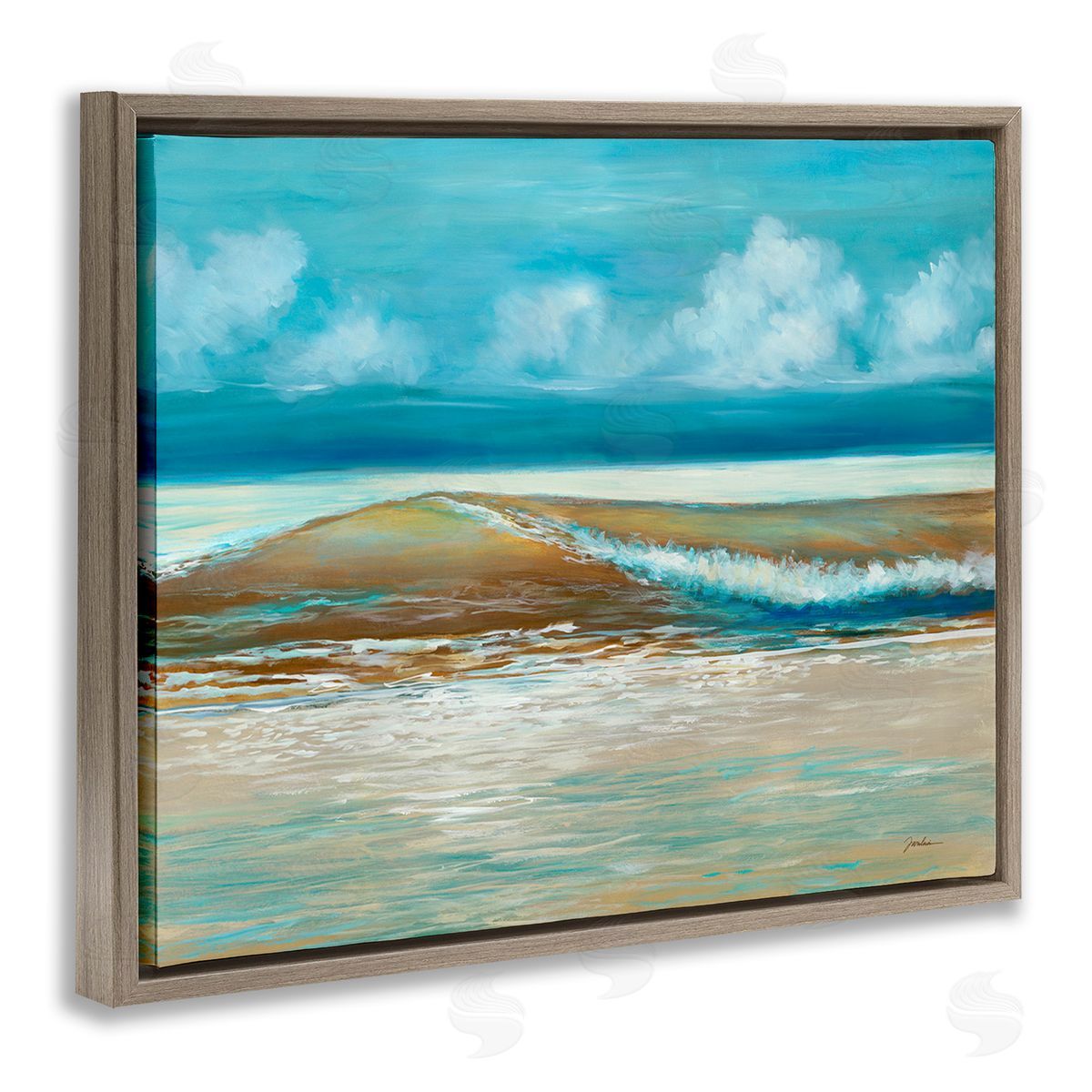 Liz Jardine Modern Rolling Sea Waves