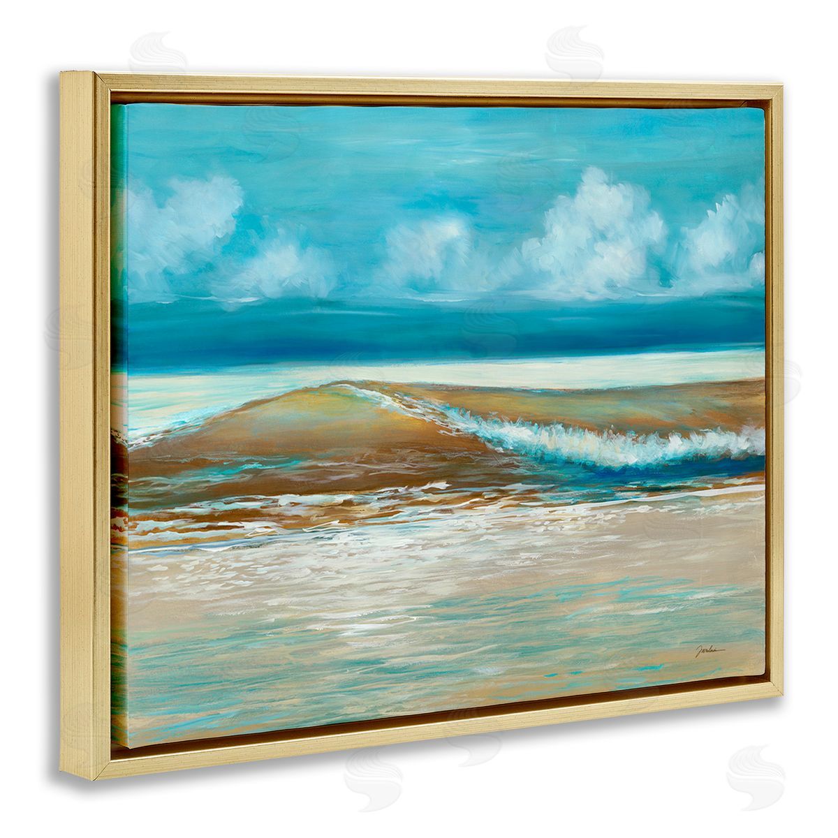 Liz Jardine Modern Rolling Sea Waves