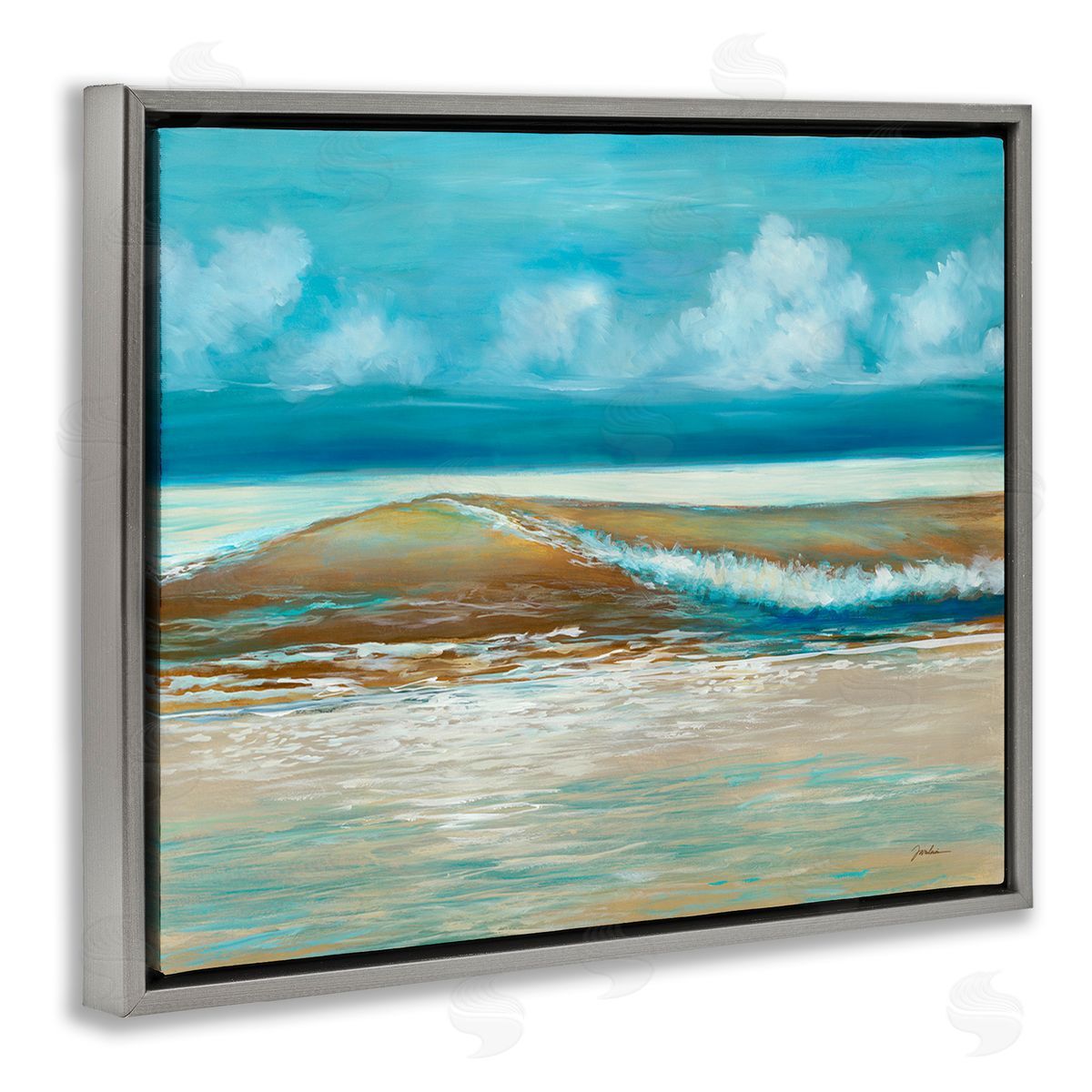 Liz Jardine Modern Rolling Sea Waves