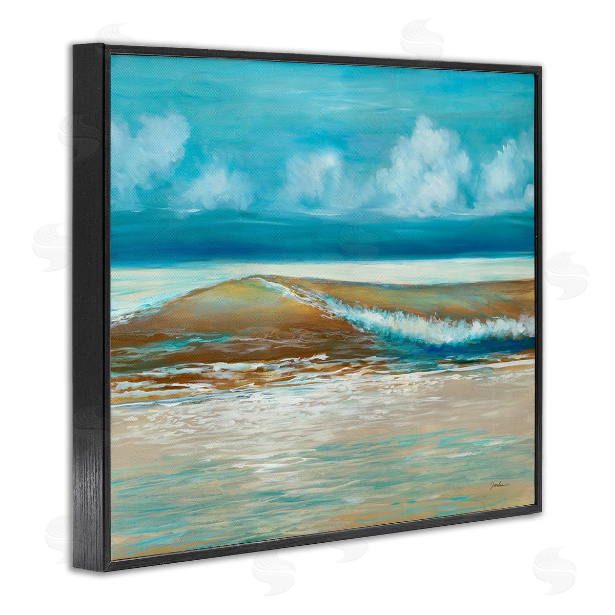 Liz Jardine Modern Rolling Sea Waves