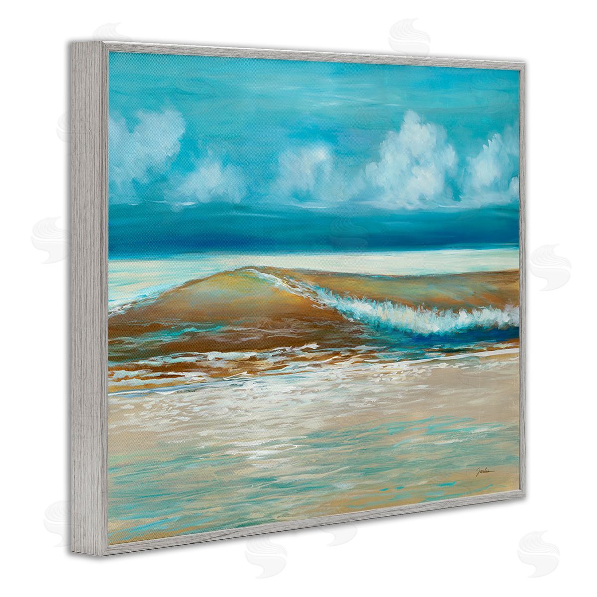 Liz Jardine Modern Rolling Sea Waves