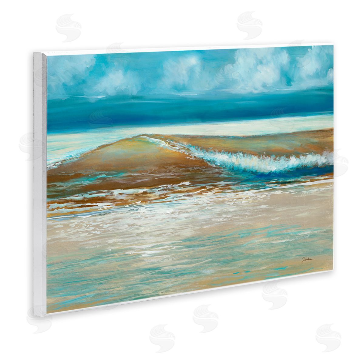 Liz Jardine Modern Rolling Sea Waves