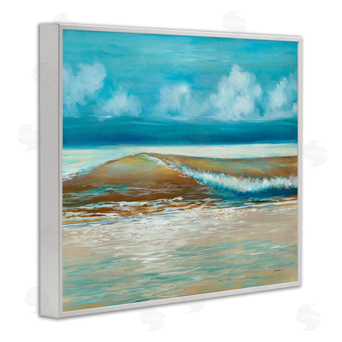 Liz Jardine Modern Rolling Sea Waves