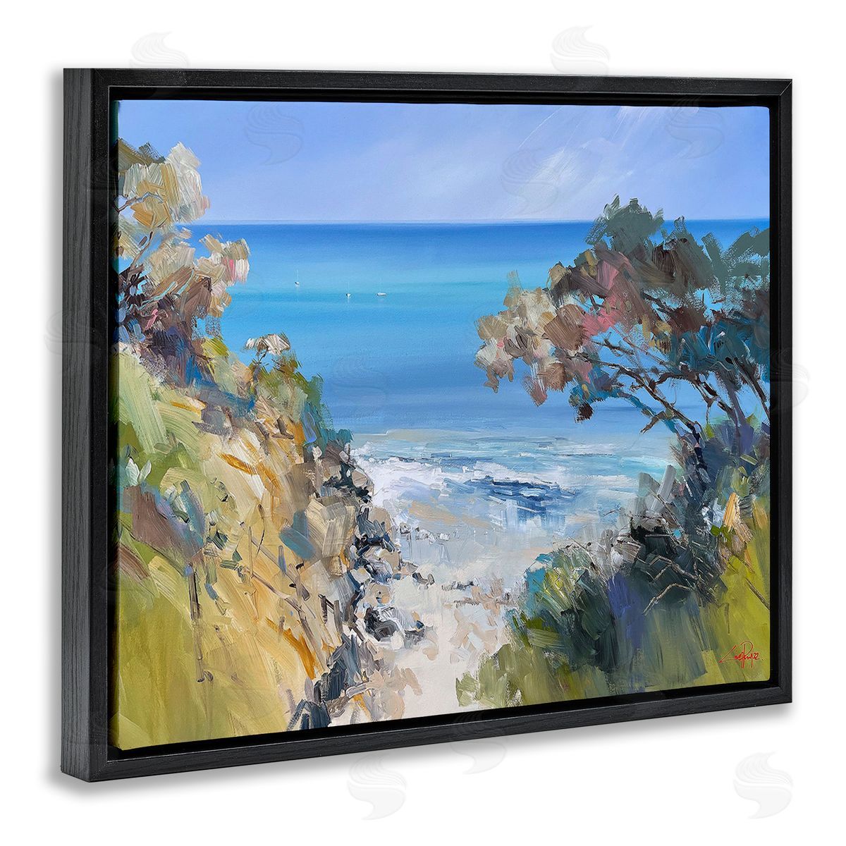 Craig Trewin Penny Beach Cliffs Abstraction