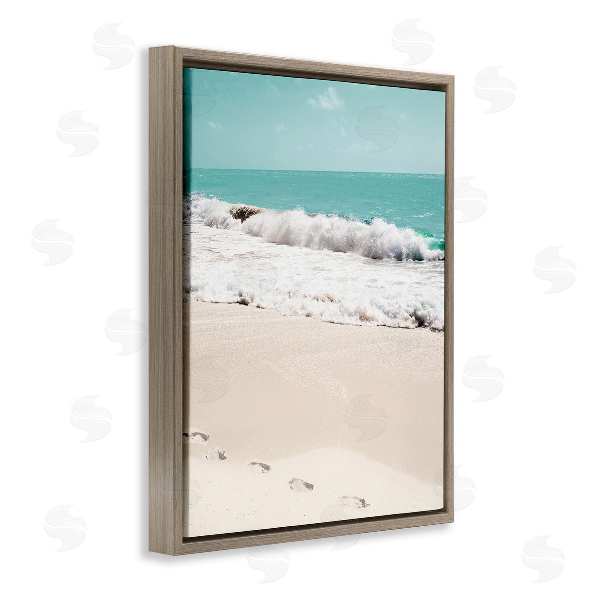 Bill Carson Photography Footprints on Beach Shore