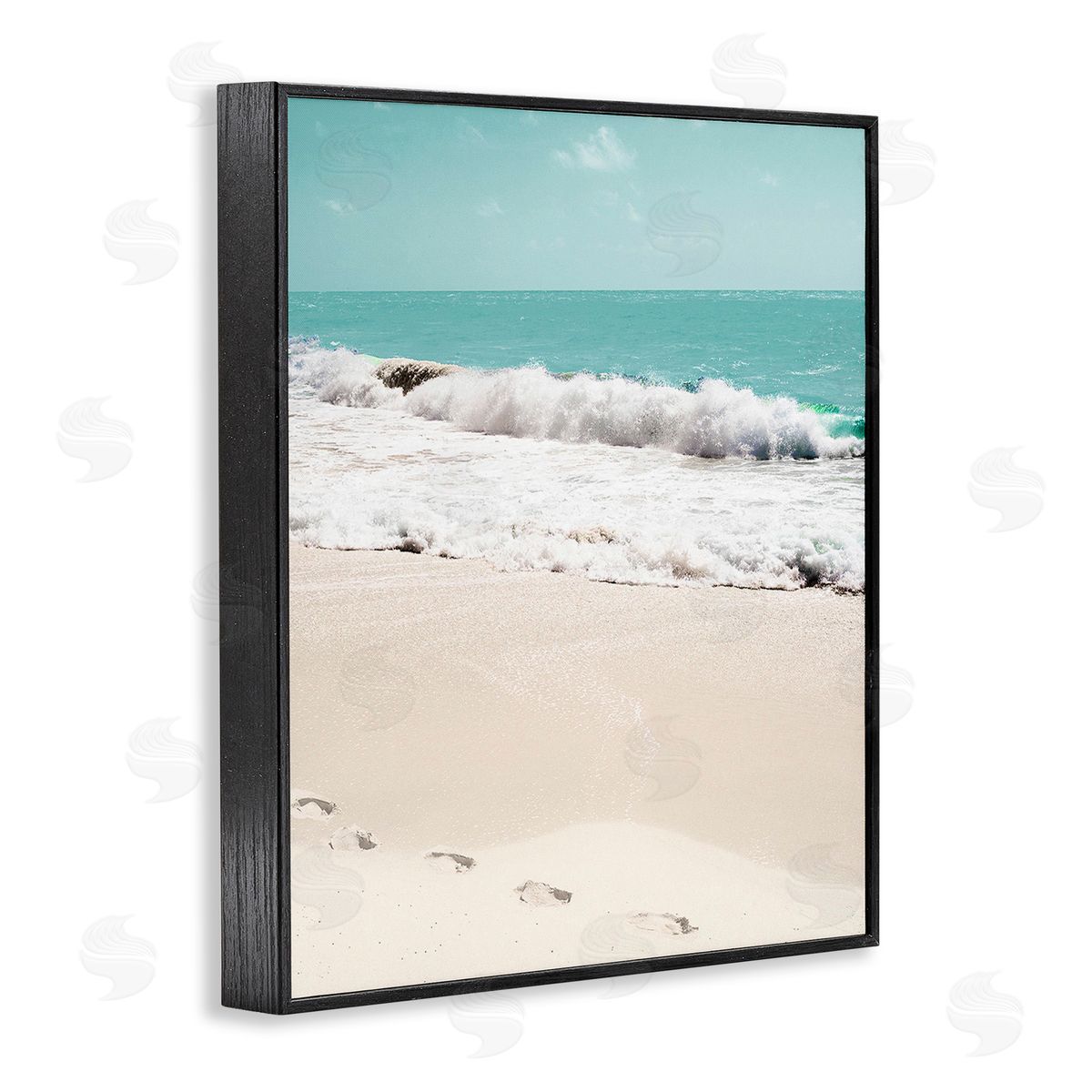 Bill Carson Photography Footprints on Beach Shore