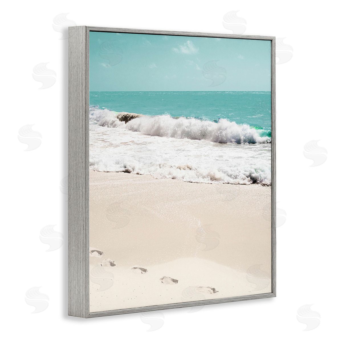 Bill Carson Photography Footprints on Beach Shore
