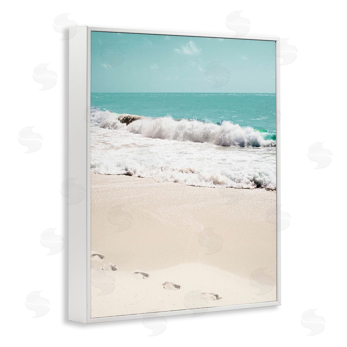 Bill Carson Photography Footprints on Beach Shore