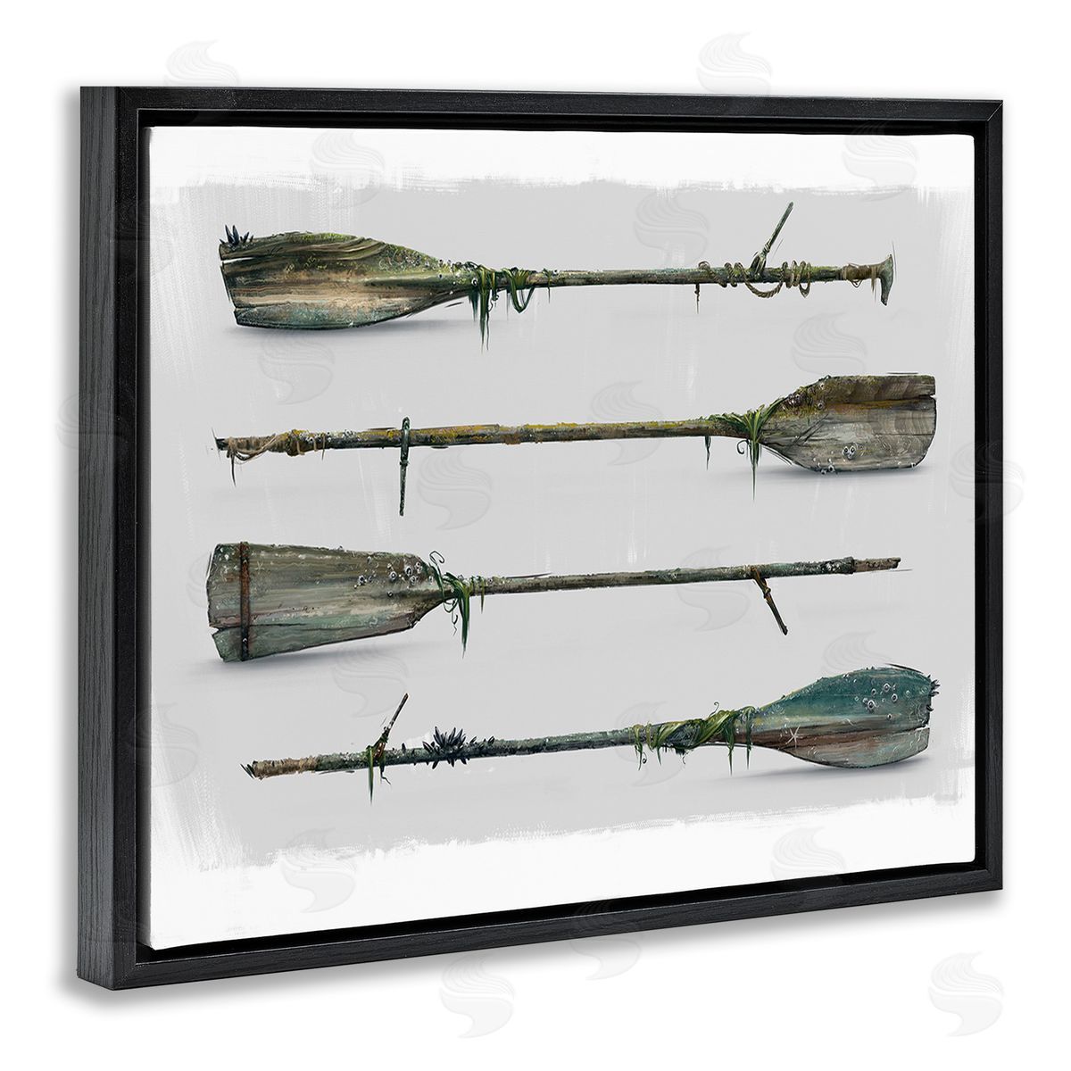 Vlad Mel Vintage Nautical Boat Oars