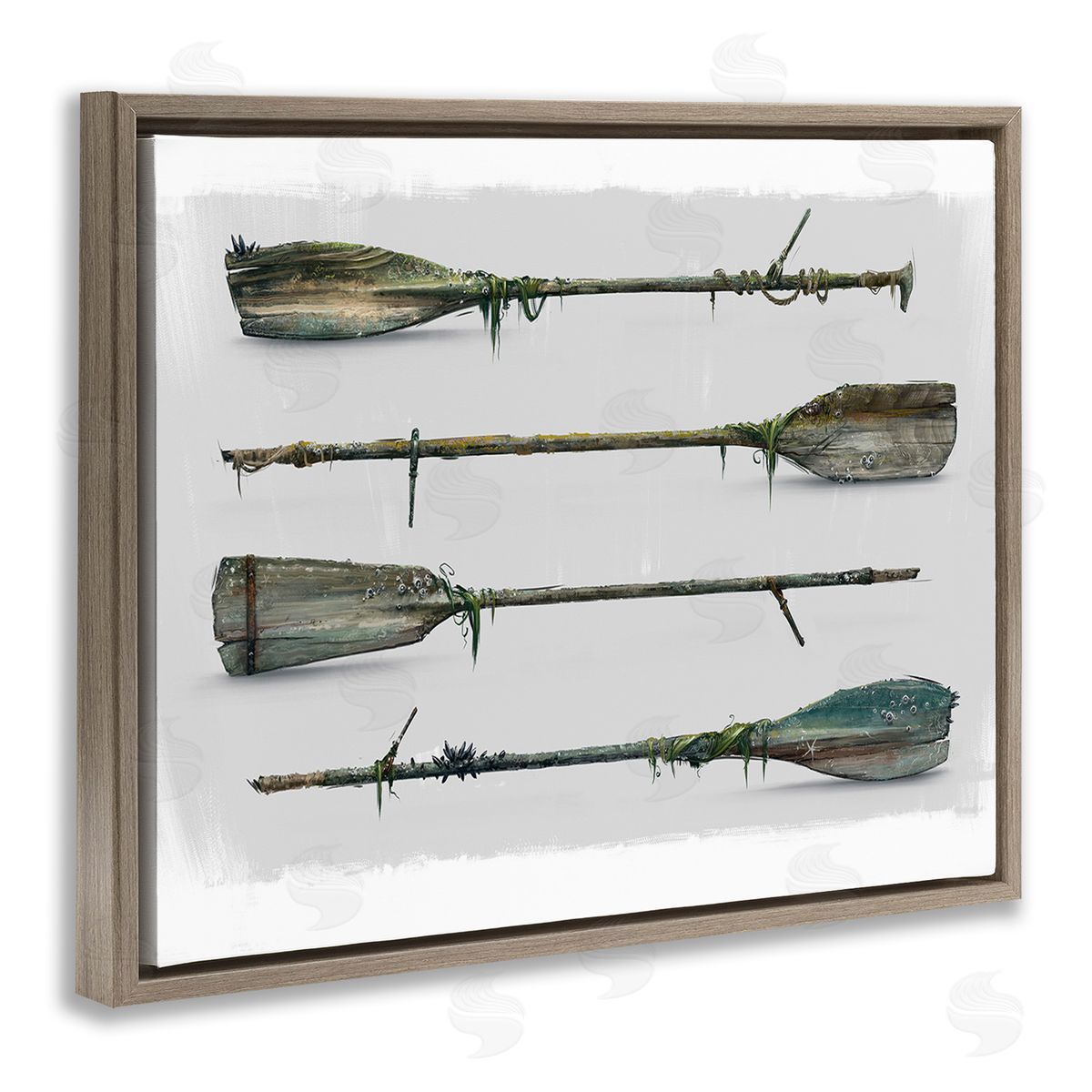 Vlad Mel Vintage Nautical Boat Oars