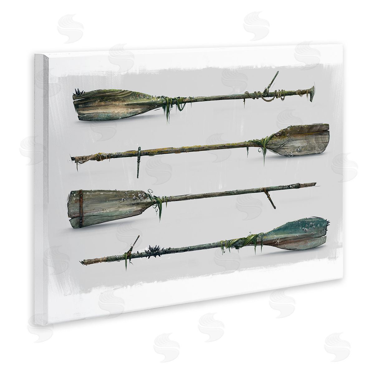 Vlad Mel Vintage Nautical Boat Oars