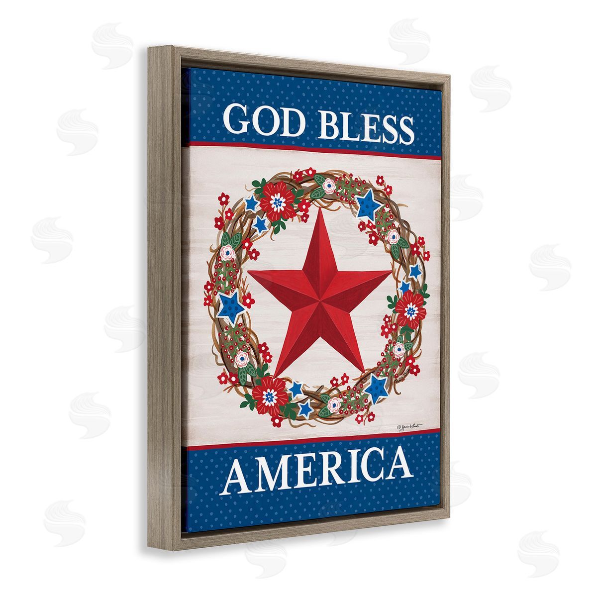 Annie LaPoint God Bless America Wreath
