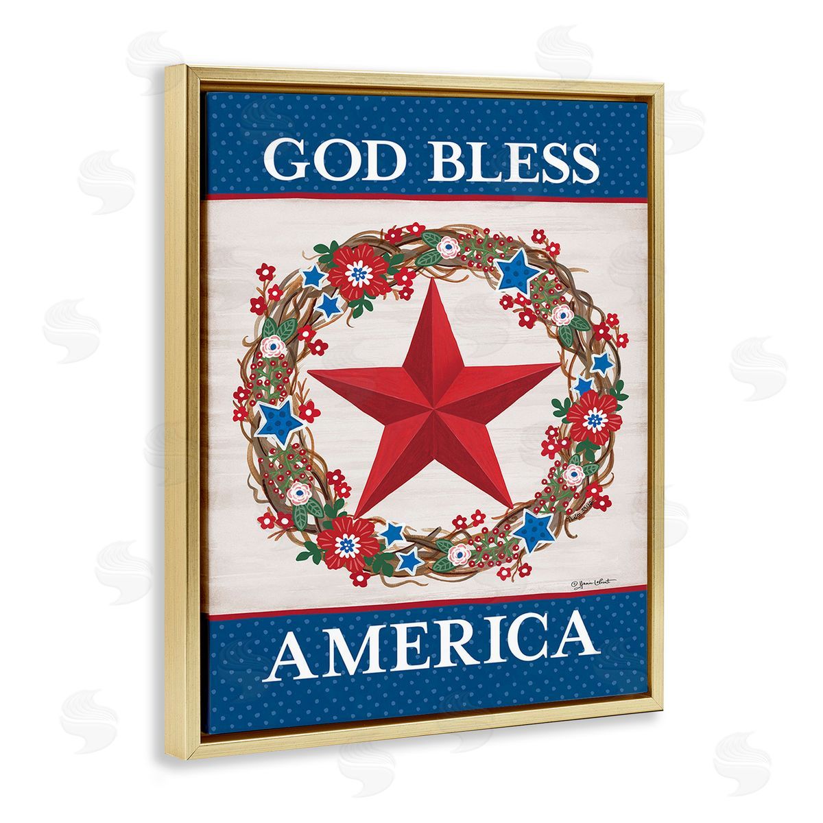 Annie LaPoint God Bless America Wreath