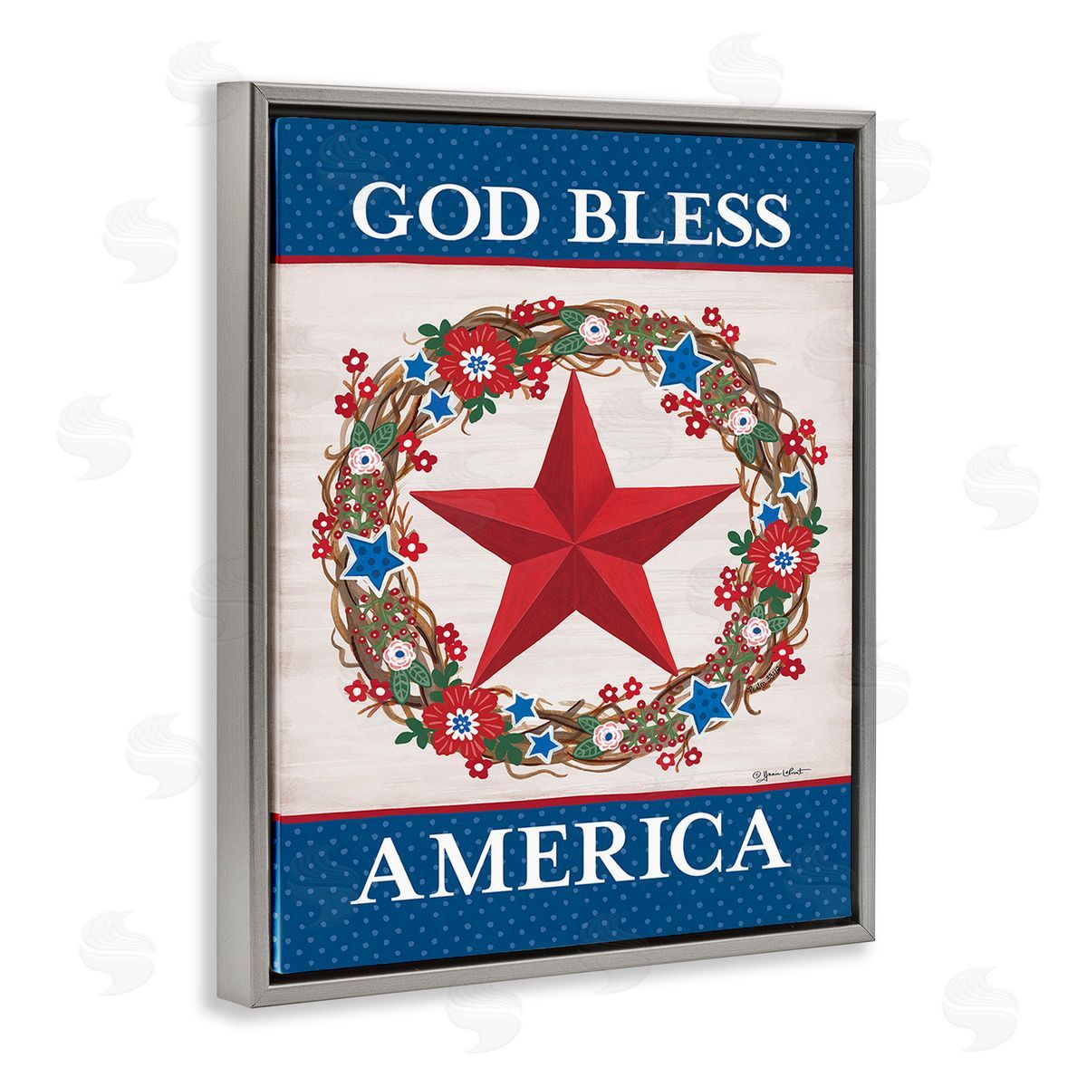 Annie LaPoint God Bless America Wreath
